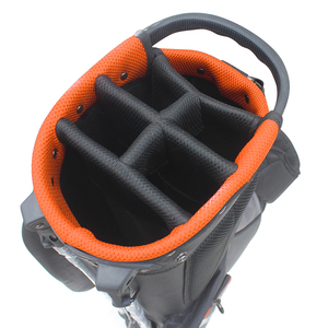 Sacs <span class=keywords><strong>de</strong></span> <span class=keywords><strong>golf</strong></span> <span class=keywords><strong>avec</strong></span> pieds rétractables, légers, durables, portables, 6 séparateurs pleine longueur, fermeture éclair, grande capacité pour - Product Image 5