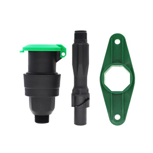 DaringFish Vanne d'accès rapide moderne en plastique pour aménagement paysager, standard 3/4" 1", à insertion au sol, pour pelouse résidentielle et publique - Product Image 1