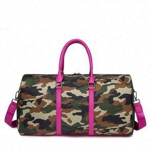 Échantillon Gratuit 2024 Nouveau Sac de Voyage Grande Capacité Camouflage Imperméable Sac de Sport Gym Sac de Voyage avec Compartiment à Chaussures - Product Image 6