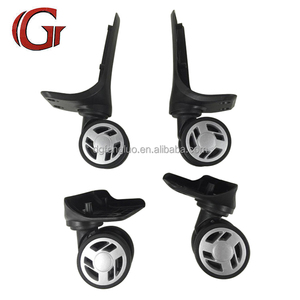 ล้อกระเป๋าเดินทางแบบถอดได้ รุ่นขายดี ปี 2026 อะไหล่ล้อเดี่ยวสำหรับกระเป๋าเดินทางแบบนิ่ม สีดำ - Product Image 1