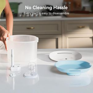 Cheerble Pumpless 2L E1 automatico BPA-Free Pet Bowl MagDrive sensore mobile Smart gatto fontana - Product Image 3