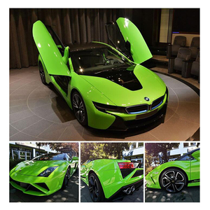 Offres Spéciales Avec La Bulle D'air Libre <span class=keywords><strong>Brillant</strong></span> Bonbons Couleur <span class=keywords><strong>Carrosserie</strong></span> Vinyle Wrap - Product Image 4