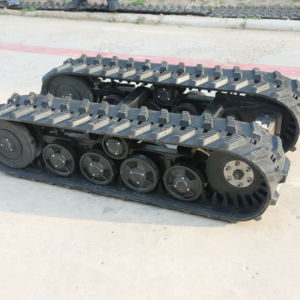 Chasis <span class=keywords><strong>de</strong></span> coche robot <span class=keywords><strong>de</strong></span> carga útil 1T 2T Chasis <span class=keywords><strong>de</strong></span> <span class=keywords><strong>oruga</strong></span> <span class=keywords><strong>de</strong></span> goma eléctrica con código abierto para desarrollo - Product Image 2