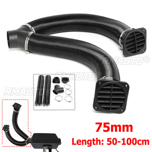 Kit de Repuesto para Calefactor de Coche de 75mm, Tubo de Ducto de Escape, Conector en Y para Salida de Aire, Compatible con Webasto, Dometic, Planar - Product Image 1
