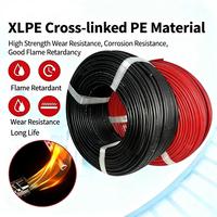 PV1-F H1Z2Z2-K 4mm2 6mm2 TUV 1500V UV-Beständiges XLPO Solarkabel Verzinntes Kupfer für Außen-Solaranwendungen