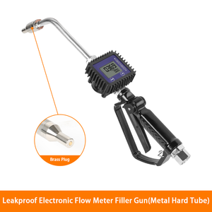 Pistolet à graisse à affichage numérique robuste buse de carburant d'huile hydraulique doseur soupape de commande de buse d'huile moteur pour recharge de carburant - Product Image 6