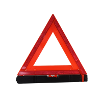Triangle de signalisation routière réfléchissant à prix abordable – Outil d'urgence pour les situations dangereuses sur la route