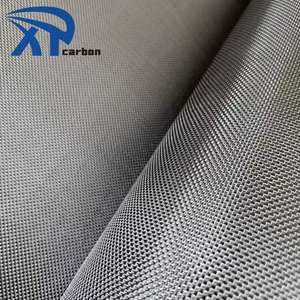 Usine directe 3K argent plaine fibre de carbone réflexion tissu chaussures compensées pour la pêche <span class=keywords><strong>marine</strong></span> étanche capuche rouleau - Product Image 5