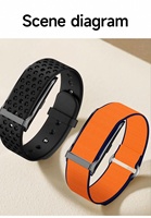Bracelet intelligent de suivi d'activité sportive IP68 2025 avec moniteur de fréquence cardiaque, podomètre, compteur de calories, réveil et bracelet en silicone coloré - H59