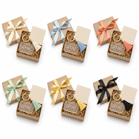 Personalisierter Acryl-Namensschlüsselanhänger Geburtstagsgeschenk-Set mit Quaste Grußkarte Großhandel Party-Gastgeschenk