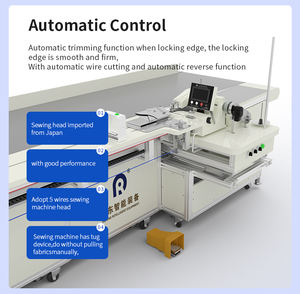 Máquina de Coser Overlock Computarizada EISENKO RD-SFJ400, Dispositivo de Costura Automático de 220V para Manualidades y Confección de Cortinas - Product Image 2