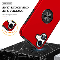 Casing Ponsel Mewah dengan Cincin Magnetik untuk Iphone 17 Pro Max, Penutup dengan Cincin Magnetik Tak Terlihat untuk Samsung S26FE