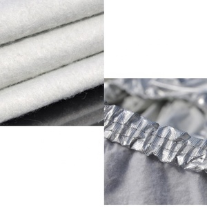 Copri auto in stile sportivo pellicola di alluminio in velluto di cotone antivento cintura-efficace estate pioggia parasole estivo <span class=keywords><strong>abbigliamento</strong></span> antivento da pioggia - Product Image 3