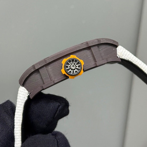 Montre pour homme de haute qualité en fibre de carbone 27-04, montre mécanique à tourbillon, montre de luxe haut de gamme, design tendance pour les affaires, étanche - Product Image 3