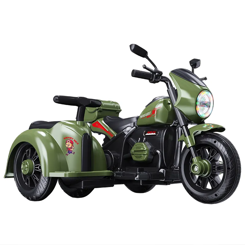 Children's toy electric motorcycle Children's motorcycle aged 3-6 Electric tricycle for boys and girls to ride