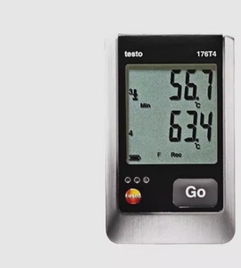 Testo 176 P1 <b>Temperature</b> Humidity and Recorder Built-in Sensor 2 External <b>Probes</b> Testo - Product Image 3