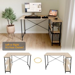 Chất Lượng Tốt Văn Phòng Bằng Gỗ Bàn Máy Tính Chơi Game Nghiên Cứu Sử Dụng Chiều Cao Điều Chỉnh Bàn Máy Tính - Product Image 4