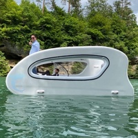 Sortie d'usine Catamaran populaire Ponton de croisière Bateau portable Bateau électrique gonflable pliable pour les jeux d'eau