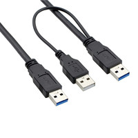 Cable USB 3.0 de Tipo A a Tipo B con Revestimiento de PVC Mindpure, 0.5m, Conductor de Cobre Puro Trenzado para Cámara, Escáner, Impresora, PC