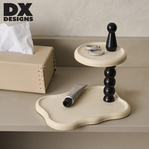 Étagère de rangement multi-niveaux en résine personnalisée OEM, présentoir irrégulier moderne pour la <span class=keywords><strong>d</strong></span>écoration intérieure et la salle de bain - Product Image 5