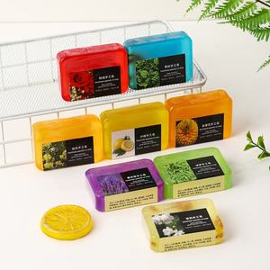 Jabón Artesanal de Aceites Esenciales para Cara, Cuerpo y Manos, 80g, Varios Sabores, Limpieza Profunda, Venta al Por Mayor de Fábrica - Product Image 3