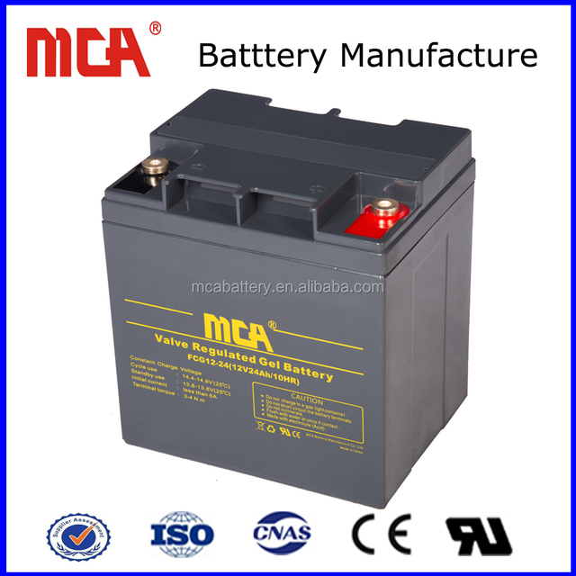Customizable Sealed Lead Acid Gel Battery 12V 24Ah 100Ah 200Ah Solar Battery for Home Appliances Power Tools & Golf Carts