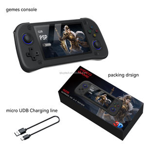 <span class=keywords><strong>Console</strong></span> <span class=keywords><strong>de</strong></span> jeux vidéo G28 Mini, écran HD IPS <span class=keywords><strong>de</strong></span> 4,3 pouces, système Linux portable rétro, lecteurs intégrés, cadeau pour enfants - Product Image 1