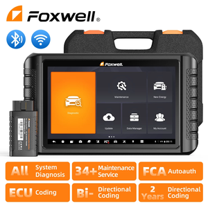 FOXWELL NT1009 OBD2 outils de <span class=keywords><strong>Diagnostic</strong></span> de voiture tout système 34 + Reset tout fait gratuit codage ECU bidirectionnel OBD 2 Scanner <span class=keywords><strong>automobile</strong></span> - Product Image 1