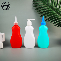 Gouttes colorées Bouteille en plastique Squeeze Distribuer Sharp Mouth Drops Pigment Bottle