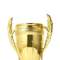 DM Usines En Gros Creative En Plastique Commémoratif Sport Trophée En Plastique Noir Base Football Personnalisé Trophée Prix
