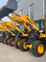 Wheel Loader Tugas Berat 4 Ton untuk Konstruksi, Pertambangan, Tambang, Pembangunan Jalan, Mesin Diesel 135kW Langsung dari Pabrik