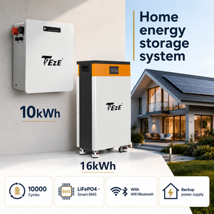 Batería LiFePO4 para el hogar de 10kWh 16kWh 314Ah con celdas de grado ESS, más de 10000 ciclos, BMS de 100A con función WiFi y ecualización activa - Product Image 1