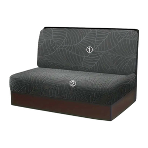 <span class=keywords><strong>Housse</strong></span> extensible imperméable en jacquard à motif feuilles, <span class=keywords><strong>housse</strong></span> élastique épaisse antidérapante pour siège <span class=keywords><strong>de</strong></span> banquette <span class=keywords><strong>de</strong></span> camping-car, <span class=keywords><strong>caravane</strong></span> - Product Image 2