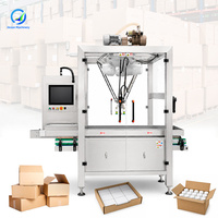Máquina Empacadora Vertical de Cartón Tipo Caja, Envolvente y Plegable, Robot Empacador de Bolsas y Cajas, Precio OCEAN