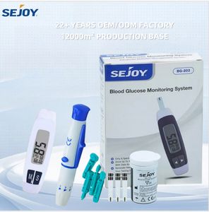 Compteur numérique Sejoy pour la surveillance du <span class=keywords><strong>glucose</strong></span> Source d'alimentation électrique pour la gestion du diabète - Product Image 1