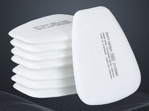 หน้ากากกันแก๊สพิษกึ่งหน้าแบบกันรังสี CBRN รุ่น 2025625-18 ยี่ห้อกวงอัน พร้อมแผ่นกรองป้องกันสารเคมีและรังสี - Product Image 2