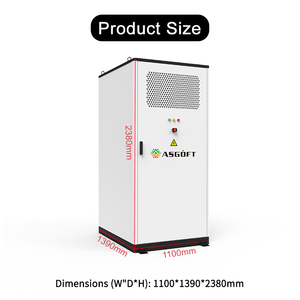 Sistema de Almacenamiento de Energía con Batería Industrial Energy Bess de 215 kWh y 125 kW, Almacenamiento de 261 kWh, Comercial e Industrial - Product Image 4