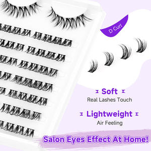 ขนตาปลอม8แถว11-13มม. ใช้ซ้ำได้ขนตาปลอมแบบธรรมชาติพร้อมกาว - Product Image 3