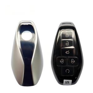 Clé Intelligente en Alliage d'Aluminium à 4 Boutons pour Tous les Modèles BYD Denza HTE-3791200A Télécommande de <span class=keywords><strong>Voiture</strong></span> 433MHZ Système de Verrouillage Centralisé Auto - Product Image 1