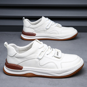 High-<b>top</b> sports shoes, round toe design, lace-up style, rubber sole, suitable for all seasons, suitable for <b>walking</b> - Product Image 3