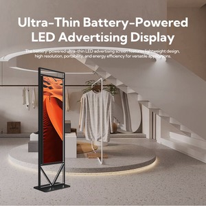 Cho cosun freestanding LCD màn hình quảng cáo hiển thị signage tầng đứng LCD Poster năng động hoạt hình chức năng cho thang máy - Product Image 2