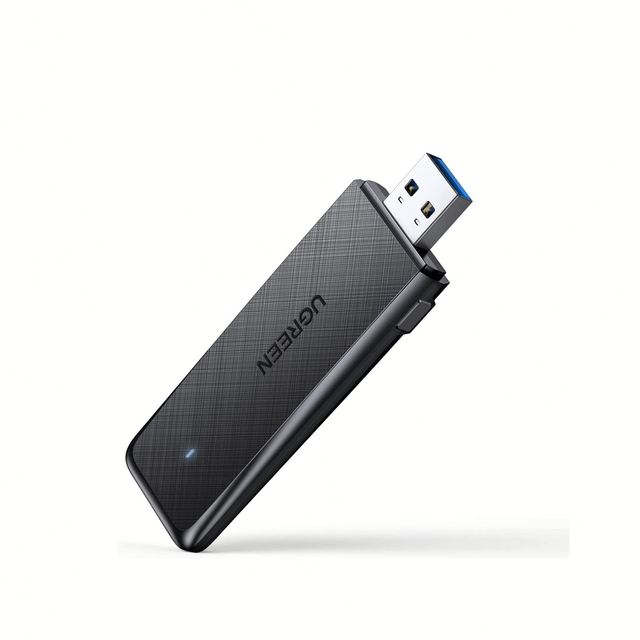 UGREEN AC1300 USB WiFi Adapter 5G 2.4G Dual Band USB 3.0 WiFi Dongle for Desktop PC Mini Wireless Computer Network Adapter