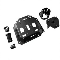 Reforzación de Acero Resistente a la Corrosión para Puerta Trasera de Ford Bronco 2021-2024 4x4 Todoterreno, Soporte para Llanta de Repuesto