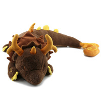 L'horloge périphérique du jeu des dieux originaux loin des dieux Dragon Doll Jeu de grande taille Genshin Impact Périphériques Dragon Pillow