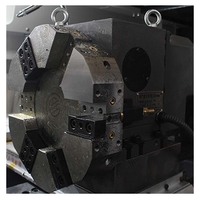 Tour horizontal CNC à usage moyen CK6150, portée de 500 mm, moteur 7,5 kW, conception à rails rigides, banc en fonte, haute précision industrielle