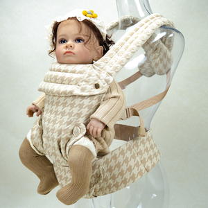 Marsupio Regolabile e Traspirante <span class=keywords><strong>Infantino</strong></span> per Neonati, Fascia Porta Bebè Senza Cinghie Intrecciate, Facile da Indossare - Product Image 4