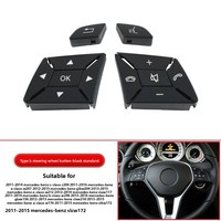 Bouton de volant pour Mercedes Benz W204 a B GLA W212 W207 W204 C E GLK, interrupteur de commande multifonction de remplacement