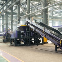 Machine de recyclage de déchets d'appareils de cuisine à haut rendement, ligne de tri et de broyage d'appareils électroniques pour la conformité européenne