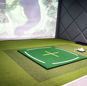 Tapis d'entraînement <span class=keywords><strong>de</strong></span> <span class=keywords><strong>golf</strong></span> BLG pour le frappeur et le swing, 1500x1500mm, 30mm d'épaisseur, en mousse EVA tricotée, fourni directement par l'usine - Product Image 5