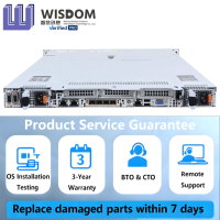 Server Rack Usato Poweredge Emc R650 10*2.5/8358*2/32G 3200*32/480G SATA MIX USE*3/H745/IDRAC 9/3X16 per Server Dati Web